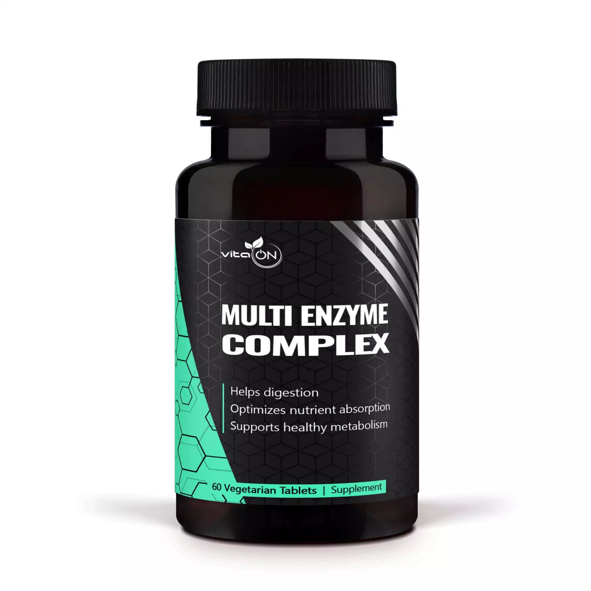 Multi enzyme complex - enzymes digestives - 60 comprimés végé. x 150mg ...