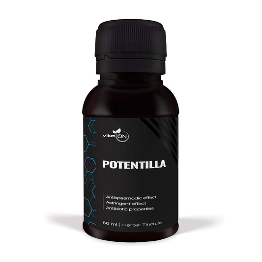 Potentille reptans - possède des propriétés qui le rendent adapté au diabète et aux maladies des systèmes digestif et nerveux.