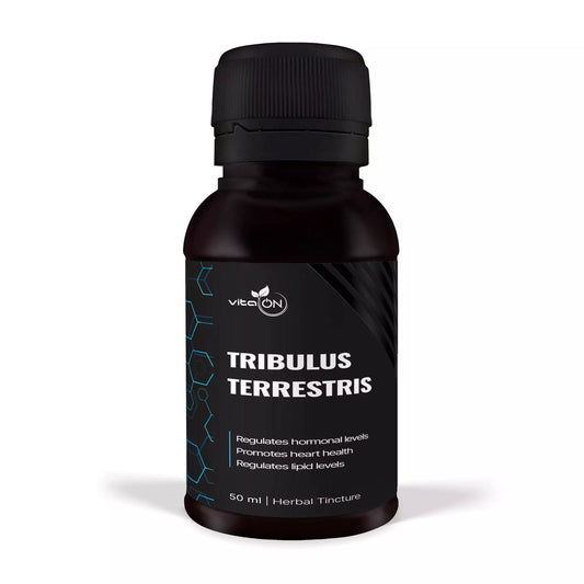 Teinture de qualité de tribulus terrestris - améliore la libido, prévient le cœur et la santé globale.